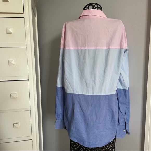 Brooks Brothers Color Block Button Up - Picture 2 of 5